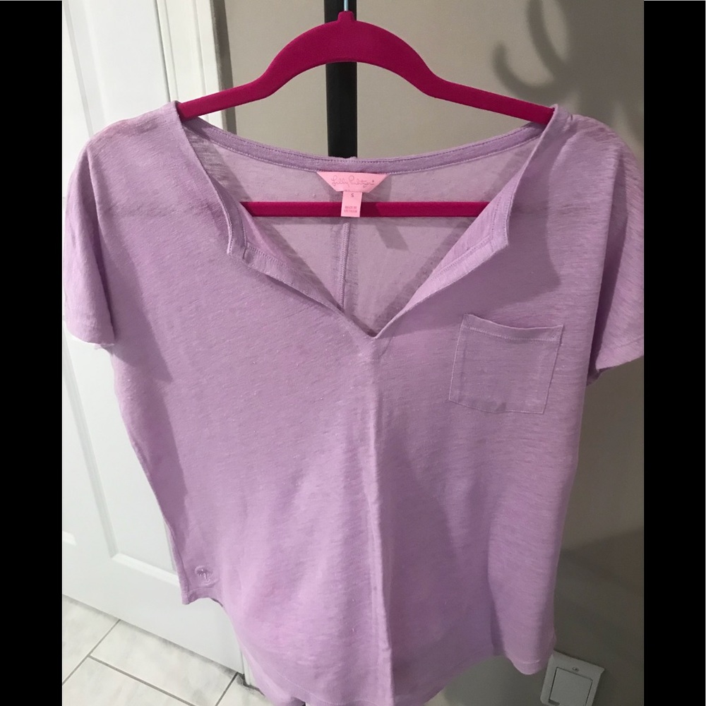 Lilly Pulitzer Linen Top
